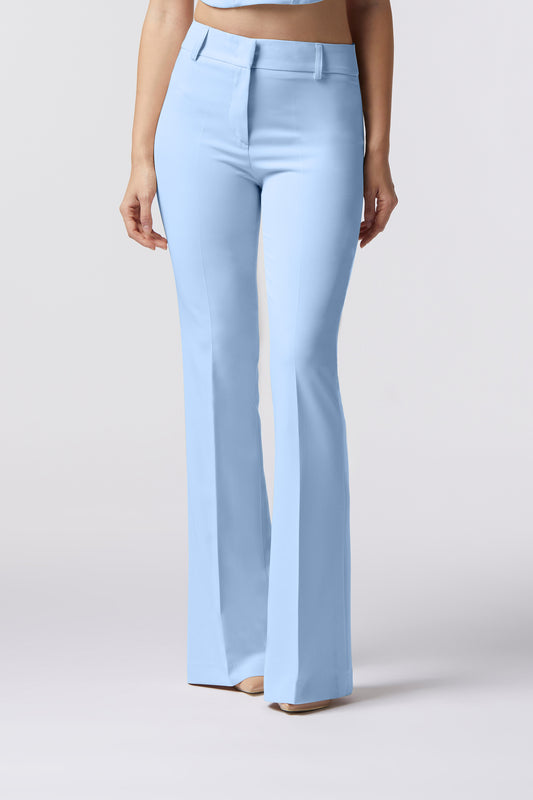 Pantalone zampa | Tessuto Stretch