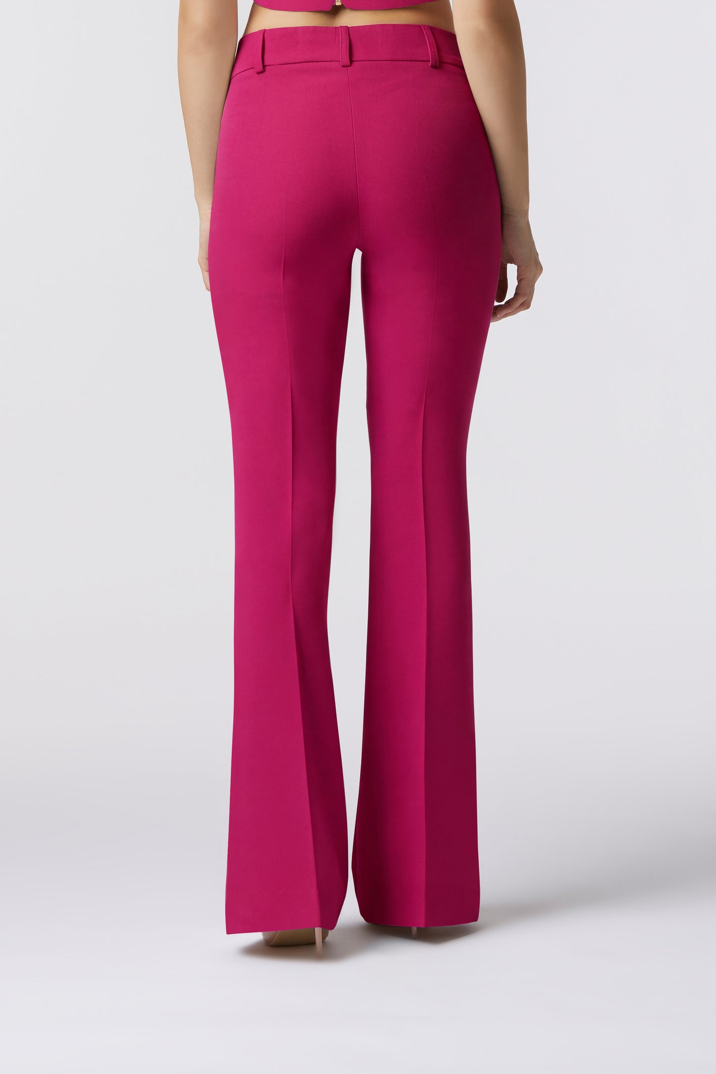 Pantalone zampa | Tessuto Stretch