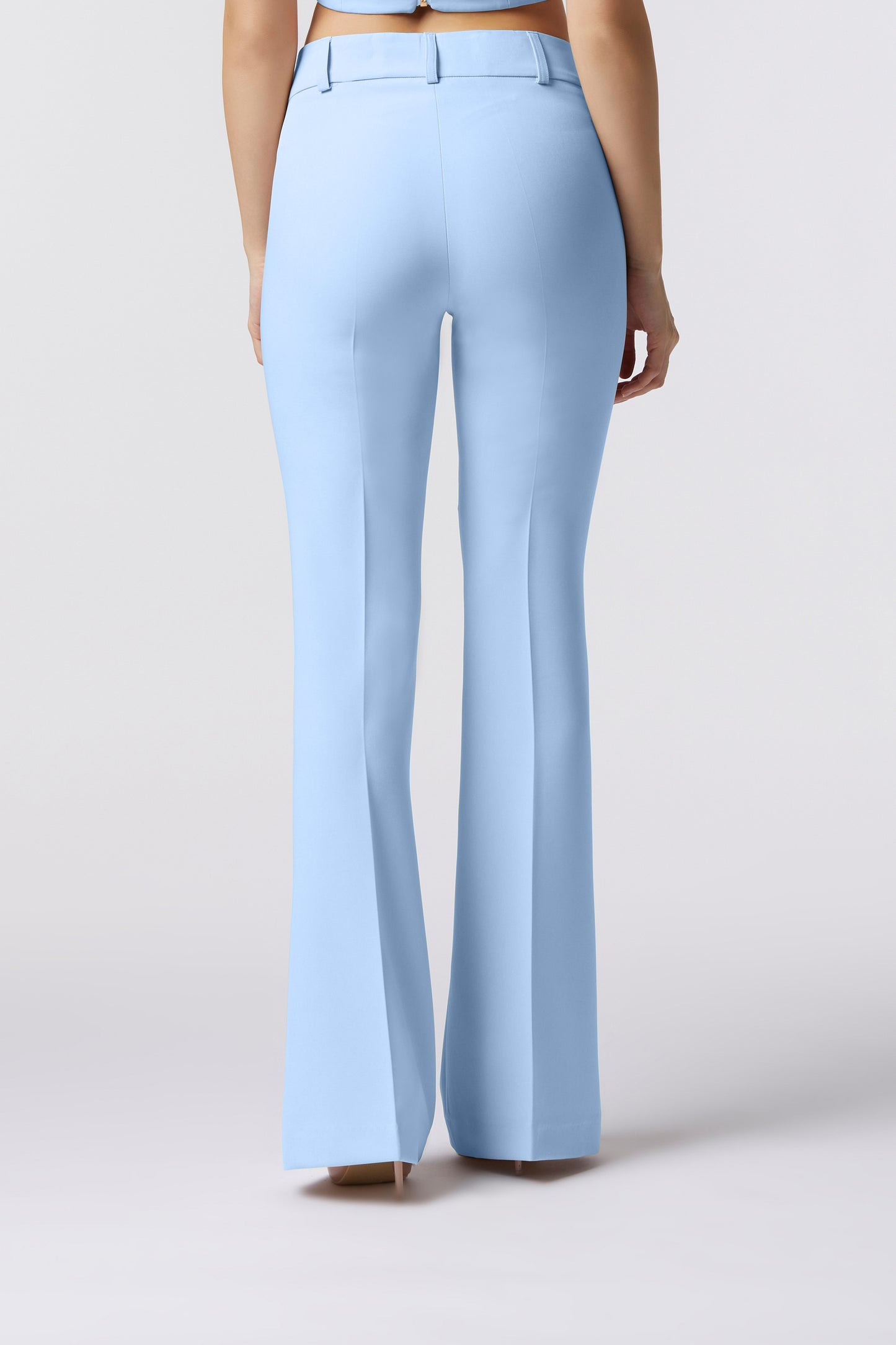 Pantalone zampa | Tessuto Stretch