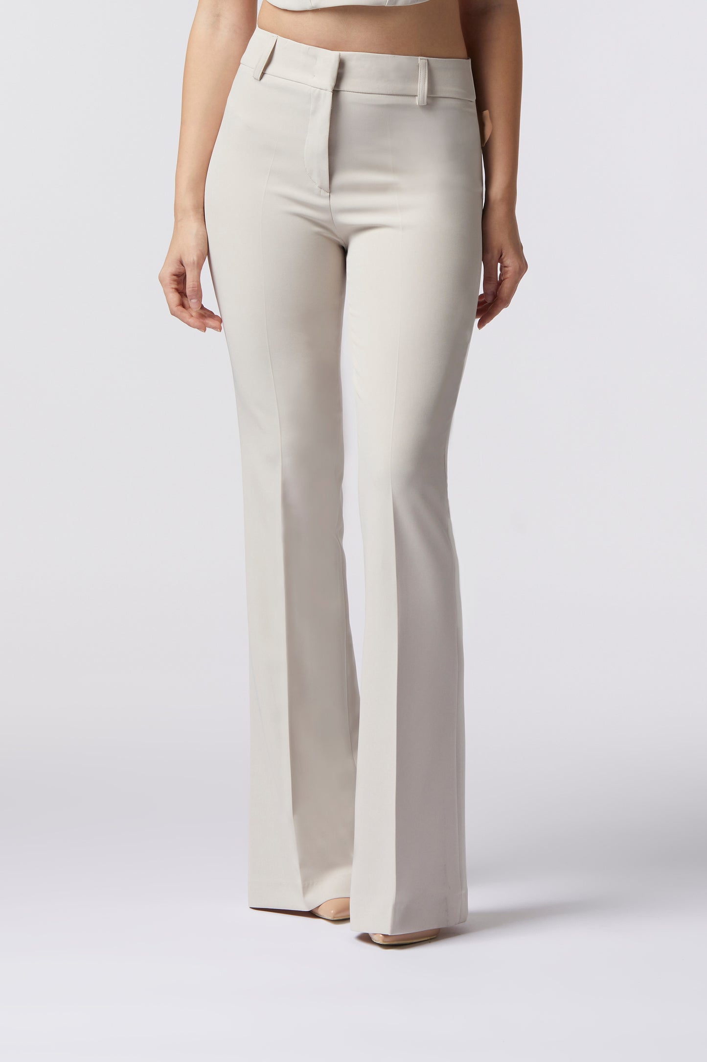 Pantalone a zampa – Tessuto Stretch