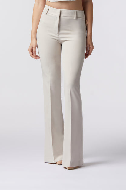 Pantalone a zampa – Tessuto Stretch