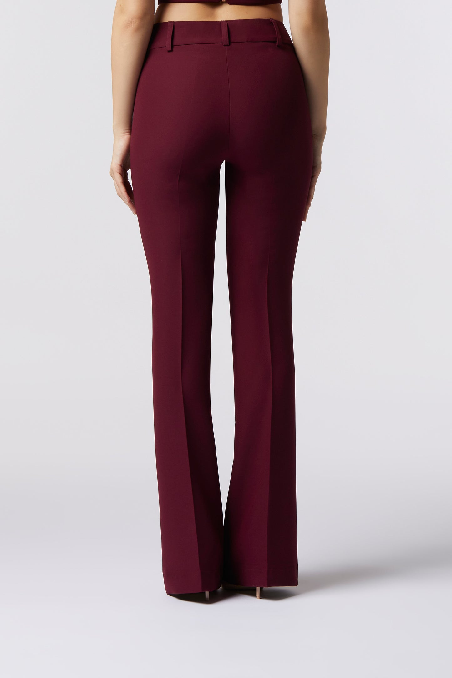 SS26 / Pantalone zampa – Tessuto Stretch