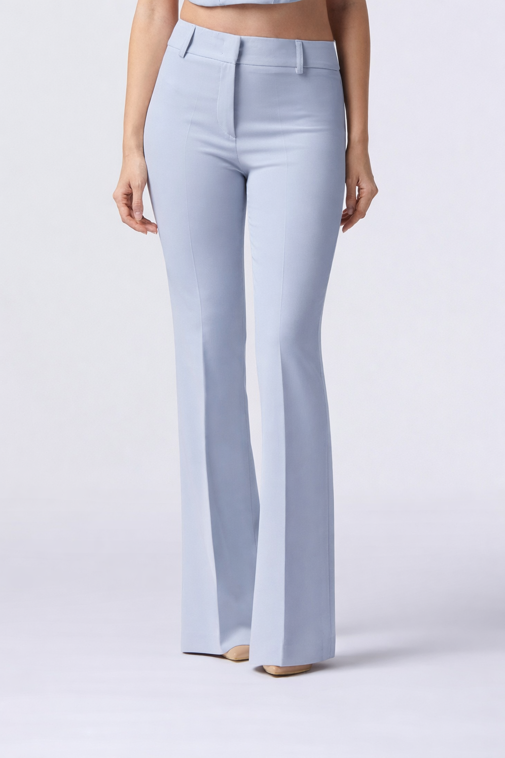 SS26 / Pantalone zampa – Tessuto Stretch