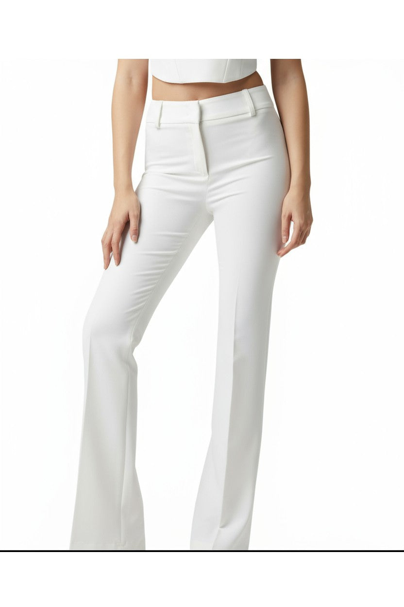 Pantalone a zampa – Tessuto Stretch