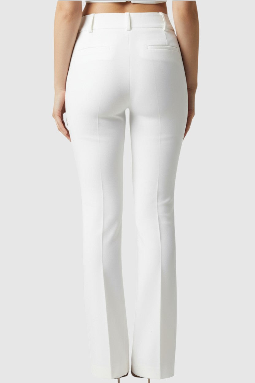 Pantalone a zampa – Tessuto Stretch