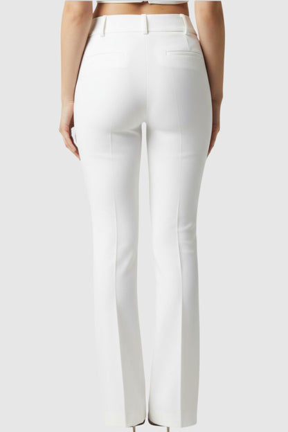 Pantalone a zampa – Tessuto Stretch