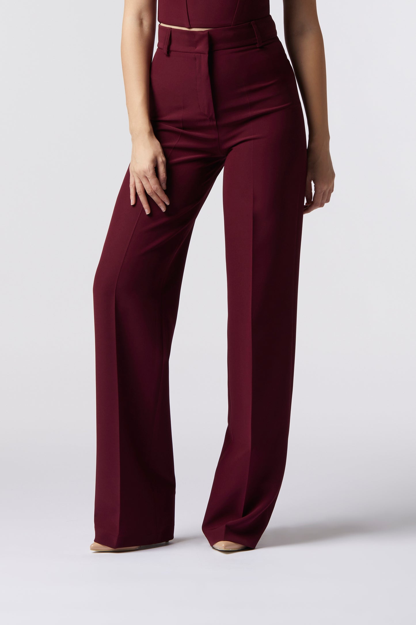 Pantalone palazzo – Tessuto Stretch