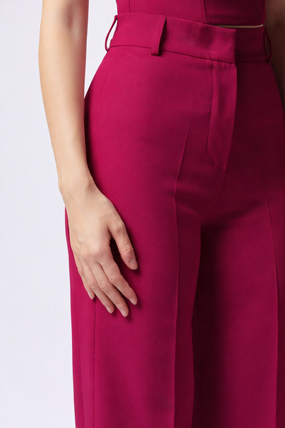 SS26 / Pantalone palazzo – Tessuto Stretch