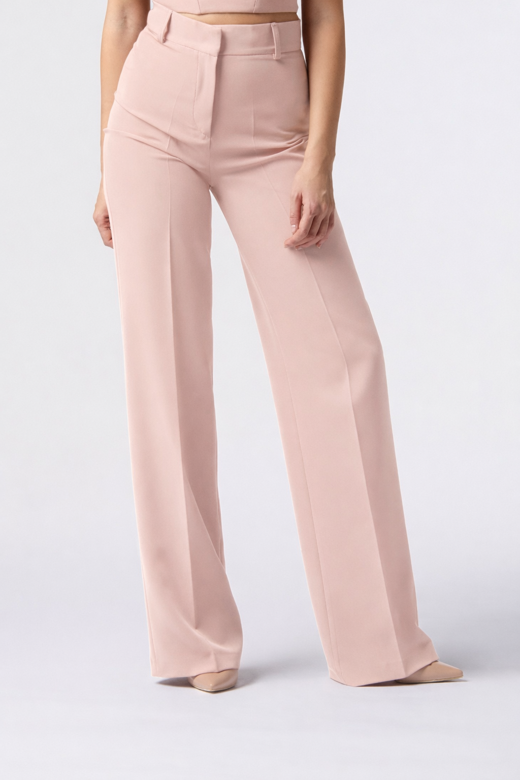 SS26 / Pantalone palazzo – Tessuto Stretch