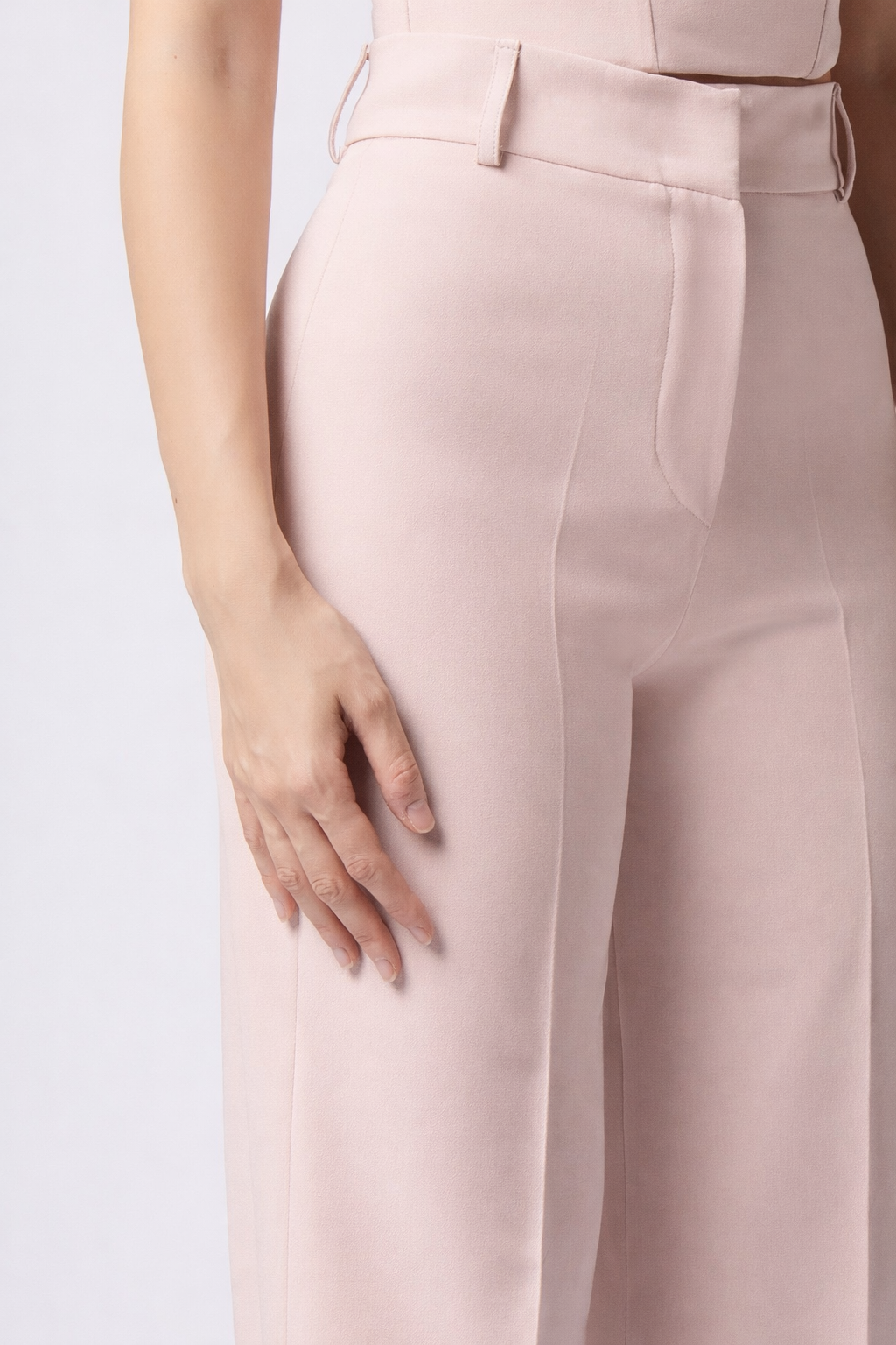 SS26 / Pantalone palazzo – Tessuto Stretch