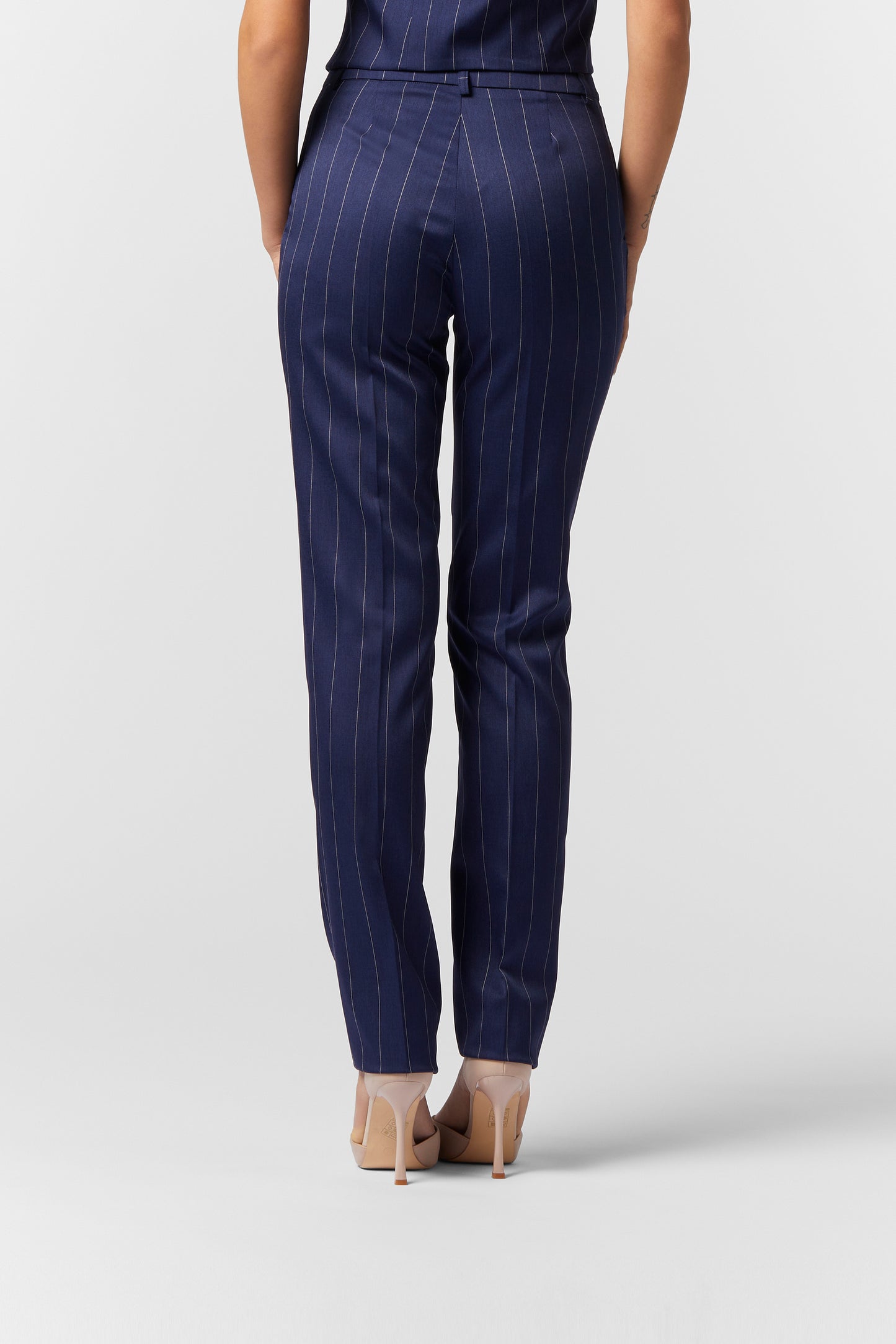 Pantalone Gamba dritta - Gessato