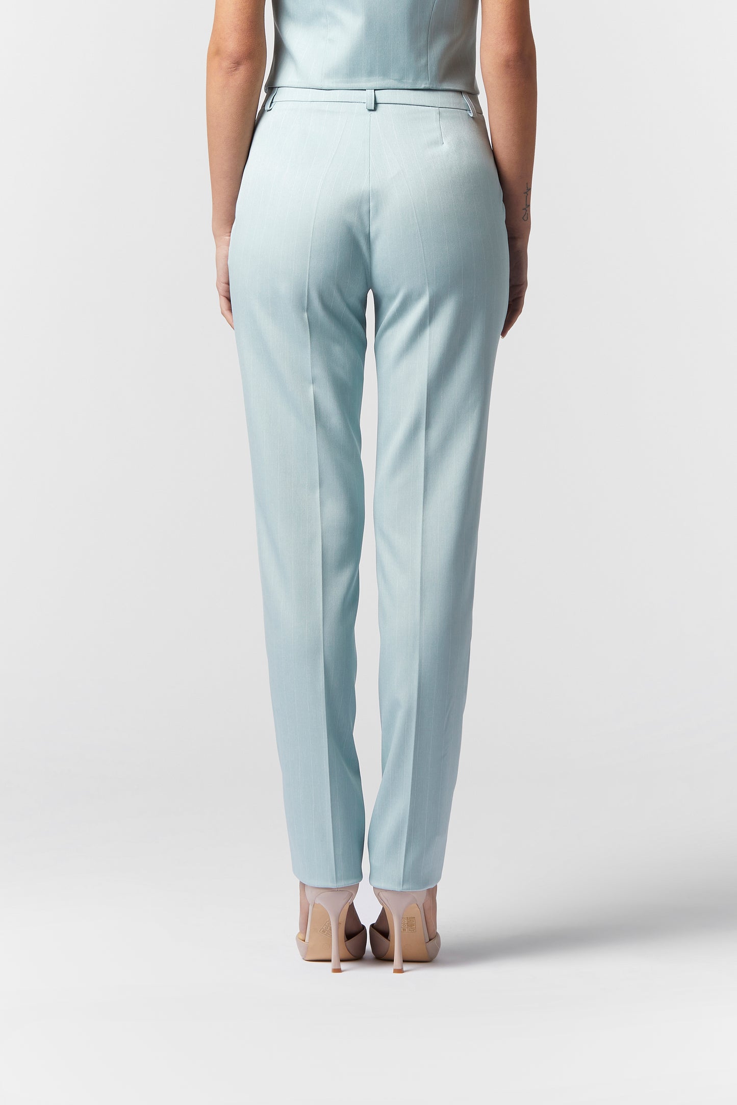 Pantalone Gamba dritta - Gessato