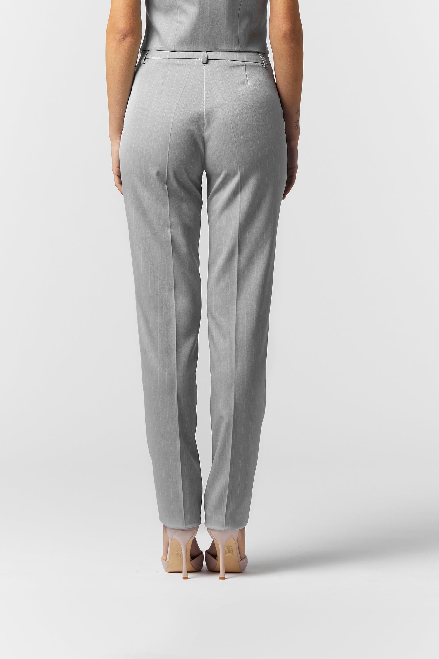 Pantalone Gamba dritta - Gessato