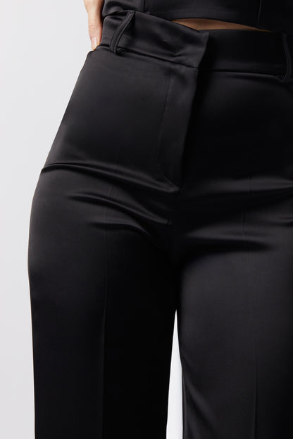 Tailleur Giacca over e Pantalone palazzo – Tessuto Raso