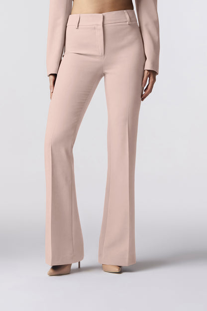 Pantalone zampa | Tessuto Stretch