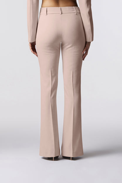 Pantalone zampa | Tessuto Stretch