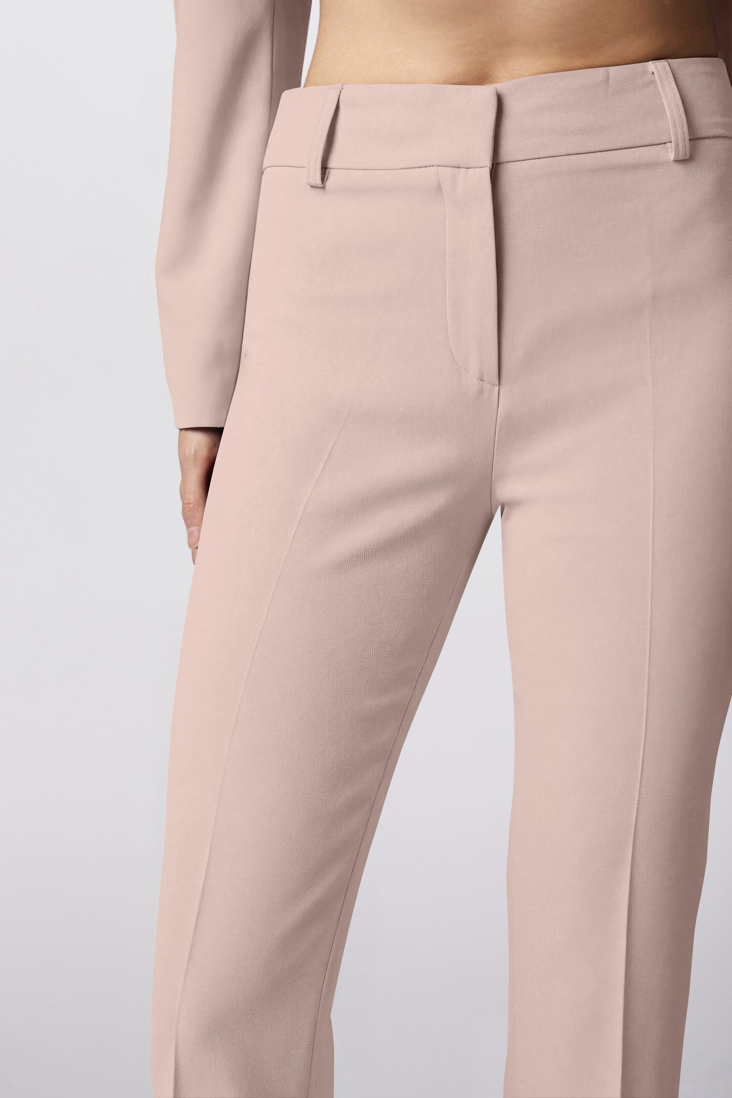 Pantalone zampa | Tessuto Stretch