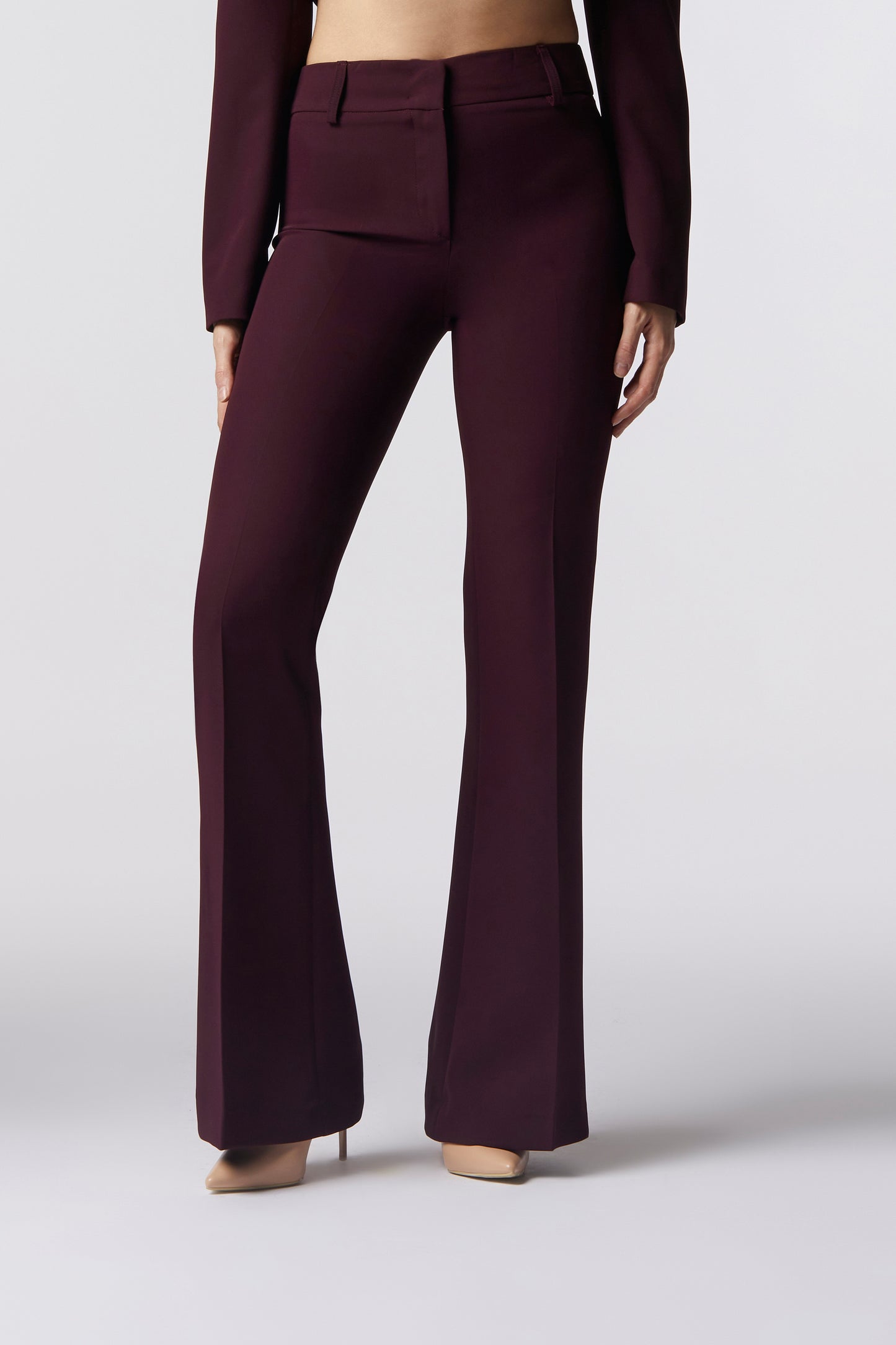 Pantalone a zampa – Tessuto Kady