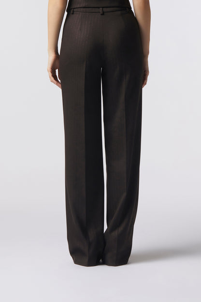 Pantalone palazzo – Gessato Lurex