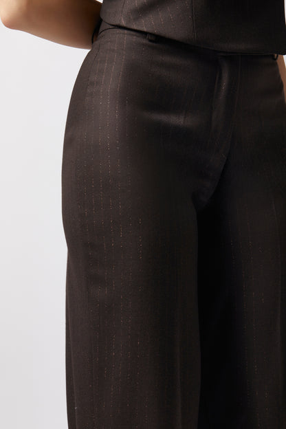 Pantalone palazzo – Gessato Lurex