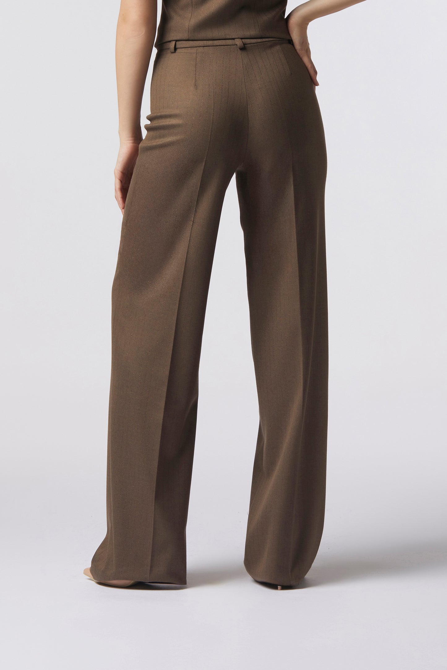 Pantalone palazzo – Gessato Lurex