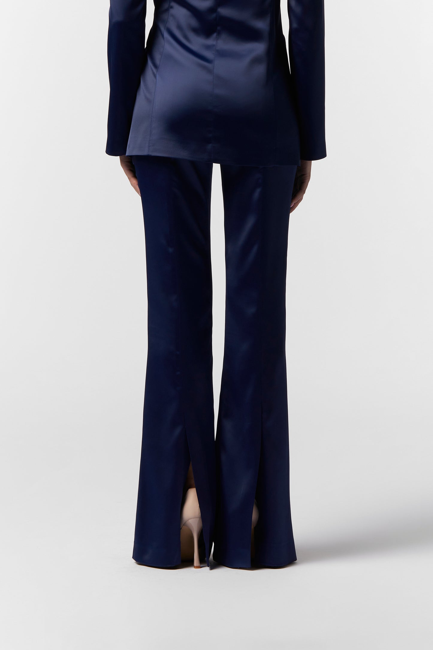 Pantalone gamba dritta  Raso