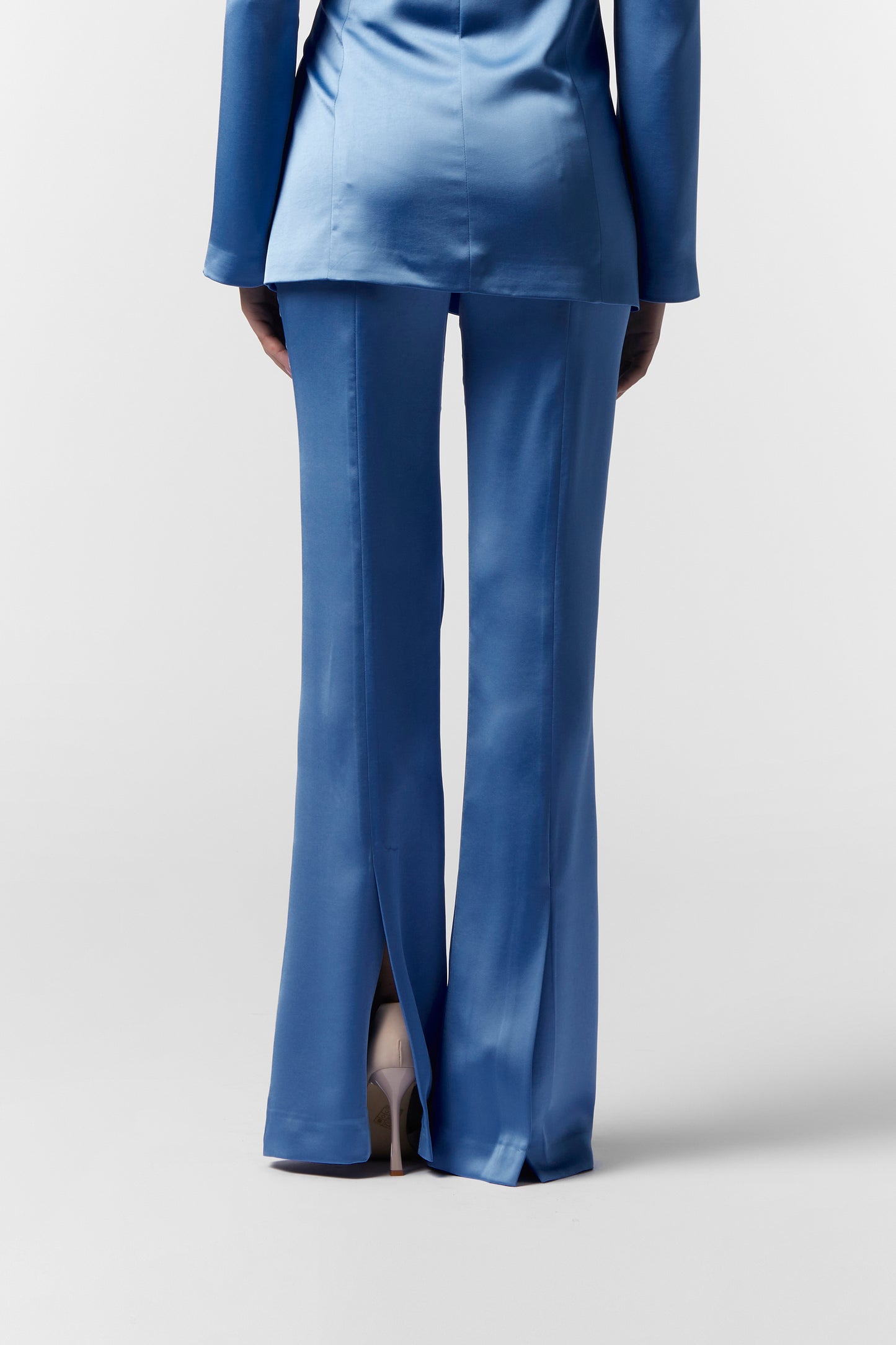 Pantalone gamba dritta  Raso