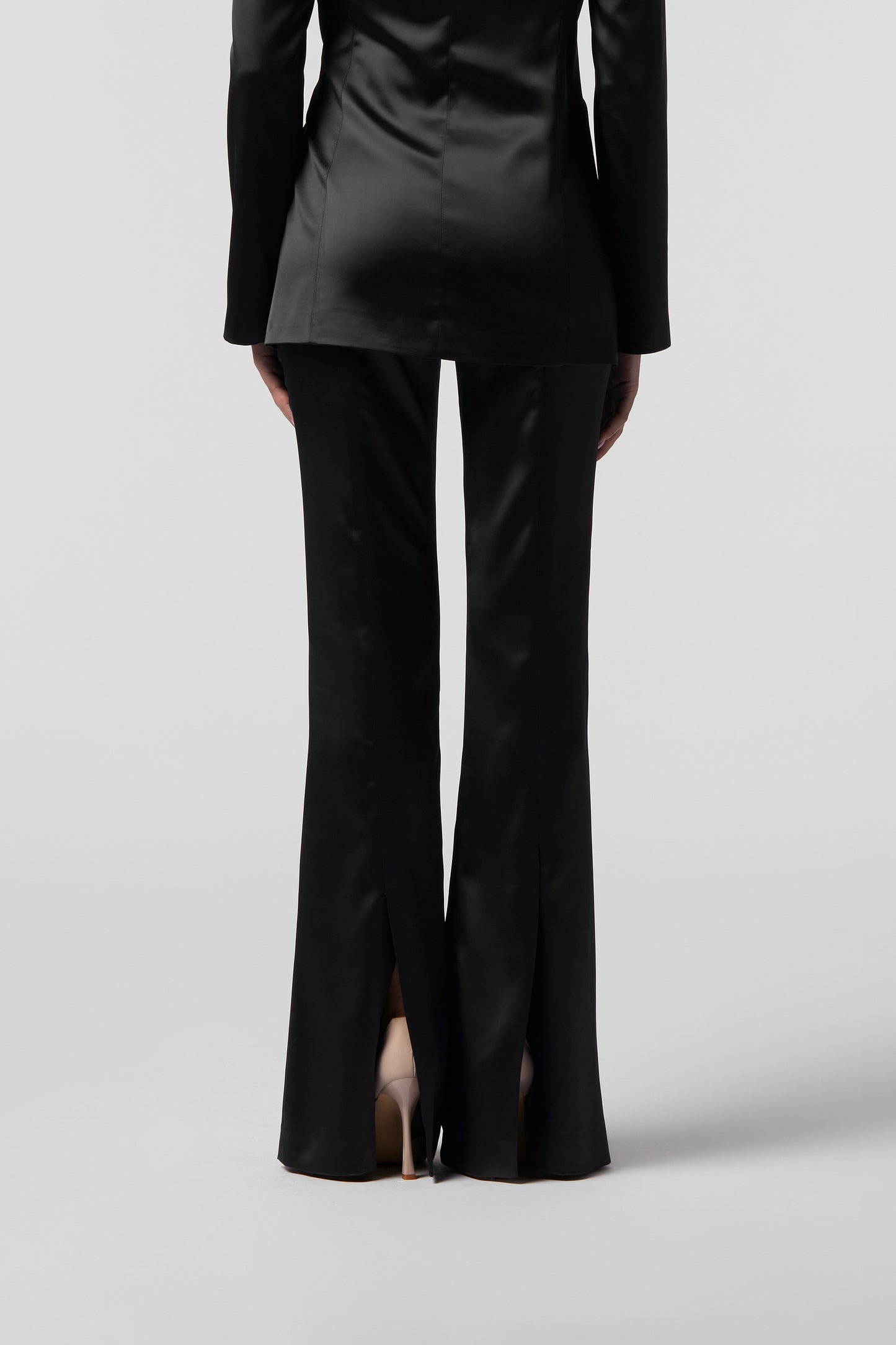 Pantalone gamba dritta  Raso