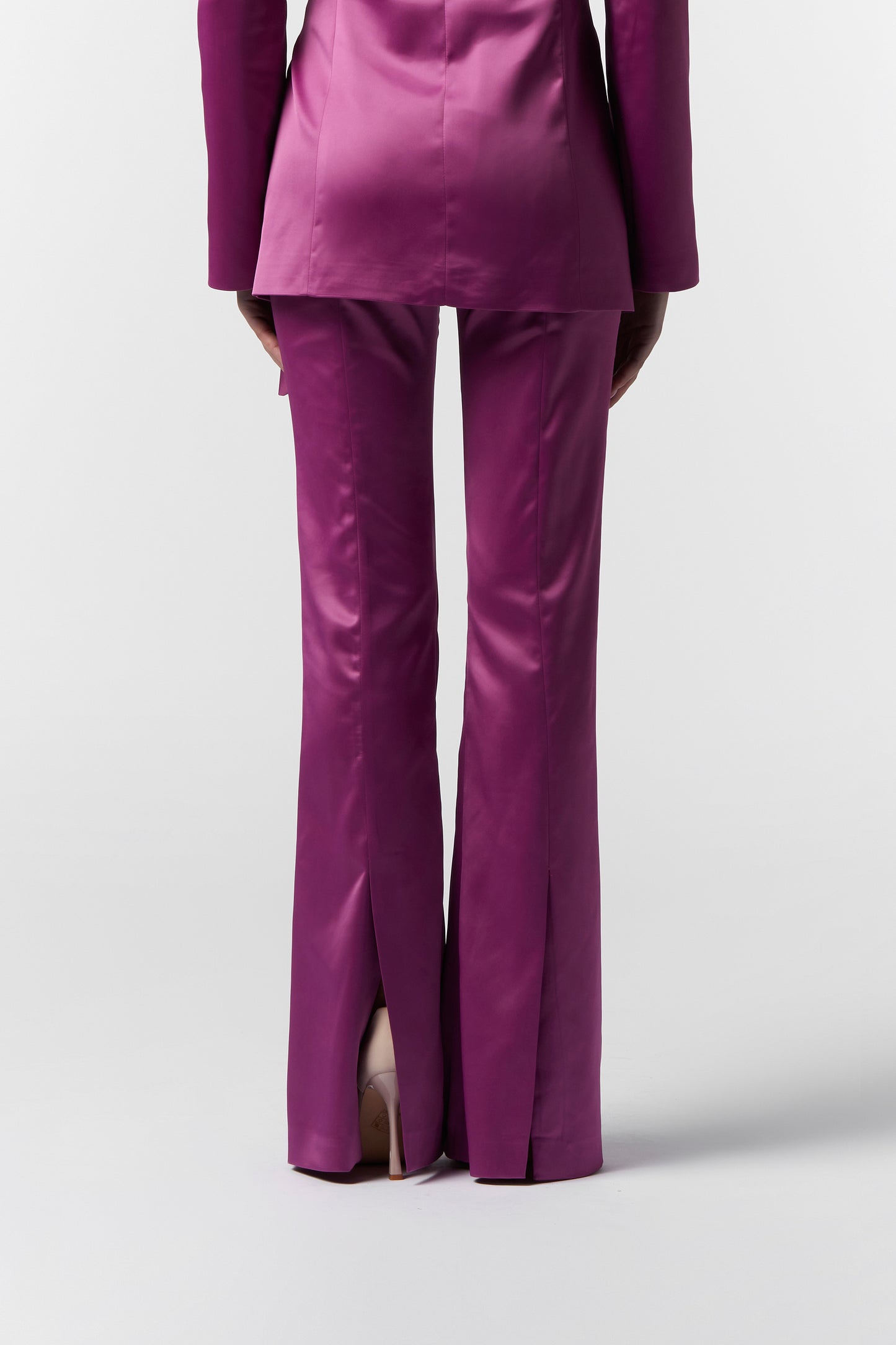 Pantalone gamba dritta  Raso